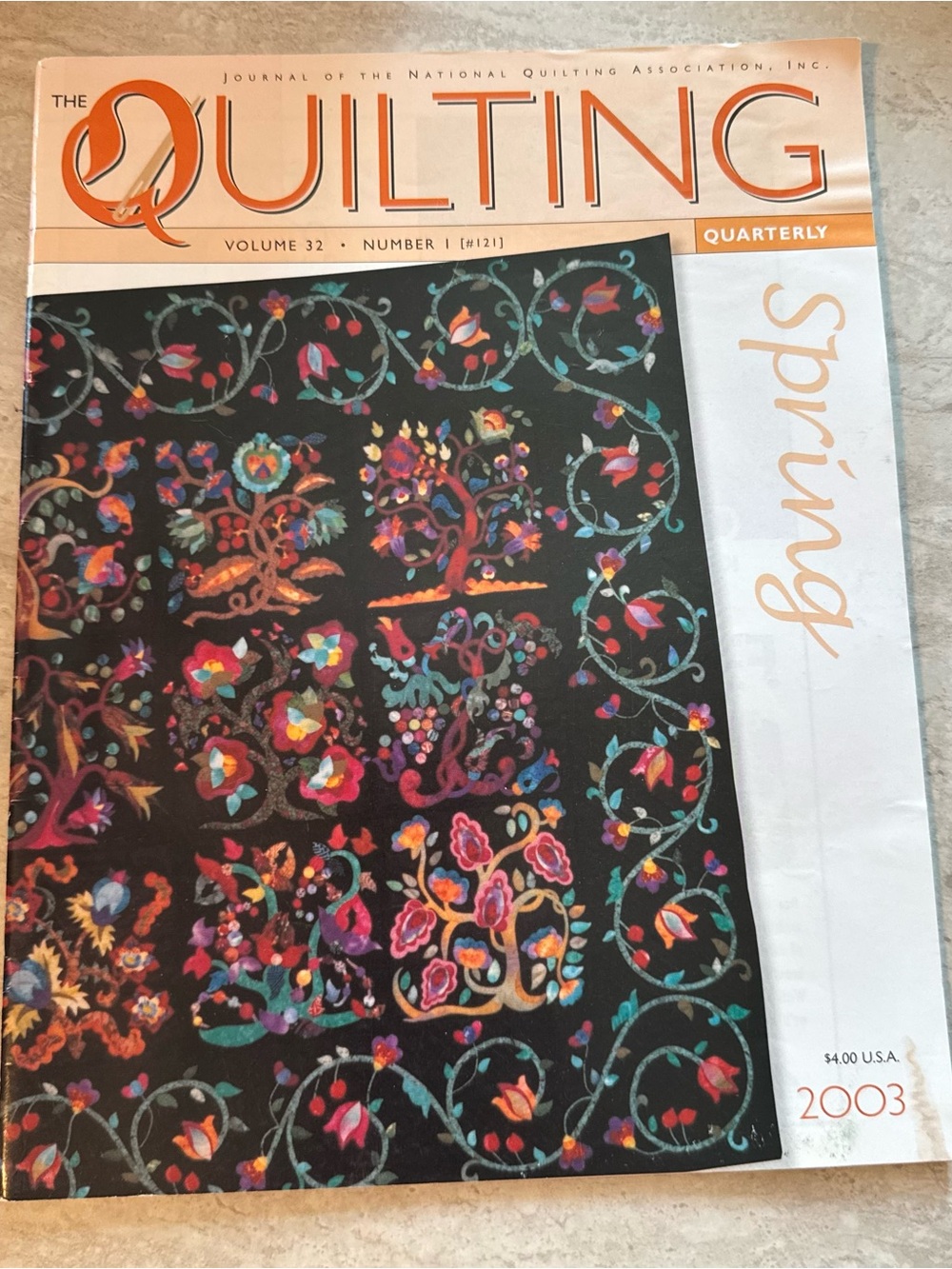 Quilting Quarterly Vintage Spring 2003